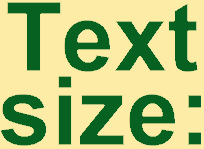 Text size: